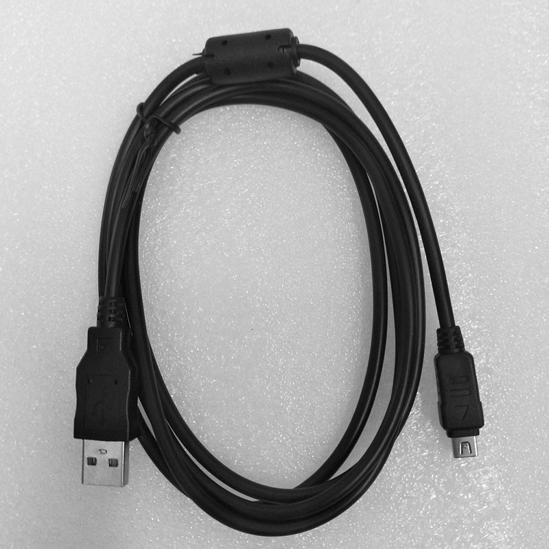 适用于奥林巴斯数码相机数据线 CB-USB5/USB6 12P USB 12针数据线