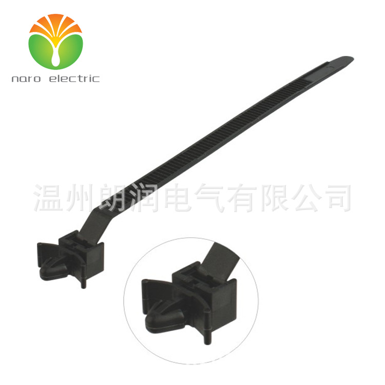 汽车扎带 带箭头和侧翼的固定扎带7047-3640-30