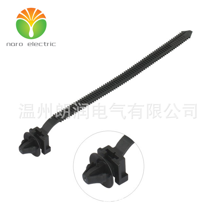 汽车扎带  带箭头和圆盘的固定扎带 82711-60320