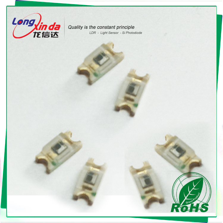 可见光传感器 LXD-GB5-A1DPZ  SMD1206封装 替代光敏电阻 不含镉