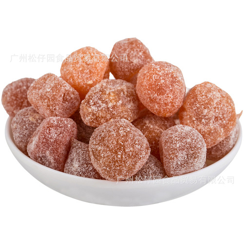 Preserved plum, gold-crowned loveguest, tangerine peel, Eight Immortals Pill, half-side plum, canned candied fruit, fruit snacks, dried fruit, leisure snacks, wholesale