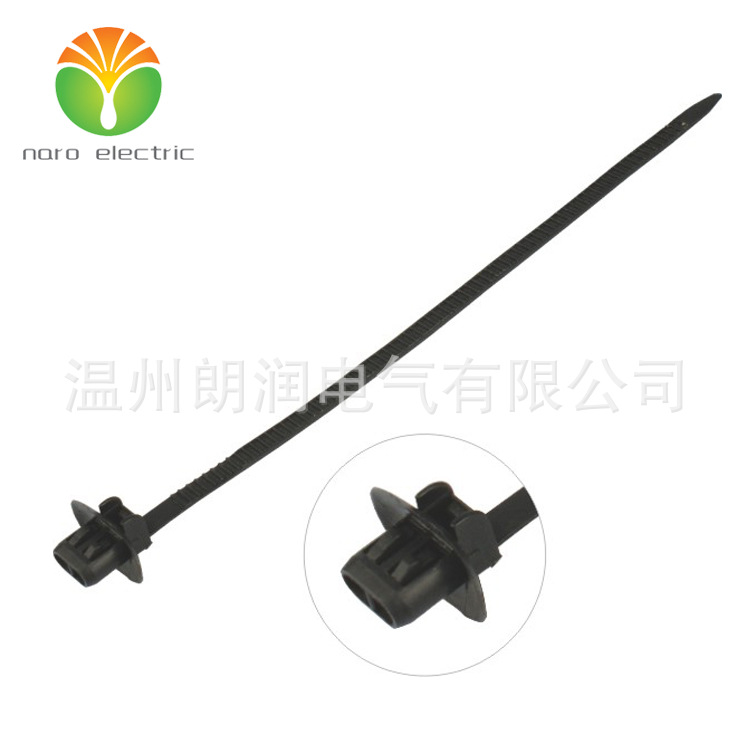 汽车扎带  带箭头和圆盘的固定扎带 200600000/9814063/PP9110601