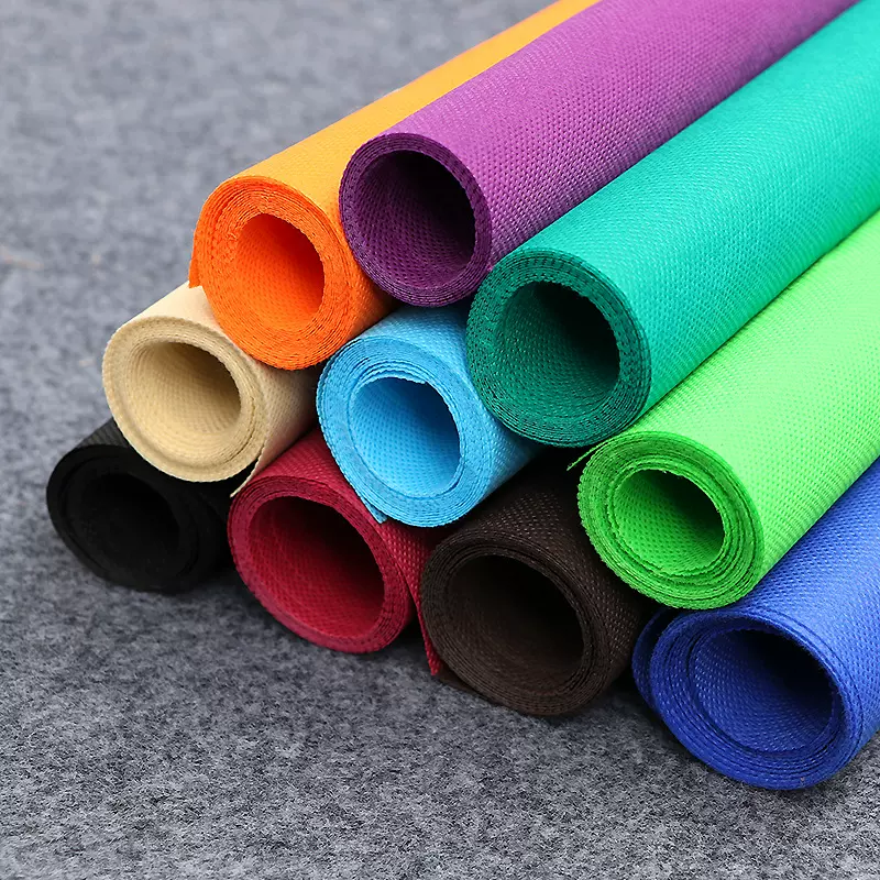 企业生产pp纺粘无纺布防水枕套沙发布收纳包装鞋带布家纺可定制