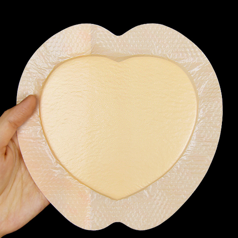 Decubitus Patch Pressure Sore Patch Silicone Gel Polyurethane Foam Dressing Patch Elderly Heart Shaped Butt Reduction Pressure Patch Large Size Decubitus Patch Pressure Sore Patch Silicone Gel Polyurethane Foam Dressing Patch Elderly Heart Shaped Butt Reduction Pressure Patch Large Size