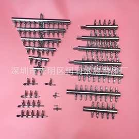 鱼缸氧气泵水族接头 分流器 不锈钢增氧泵氧气管分配器带开关阀门