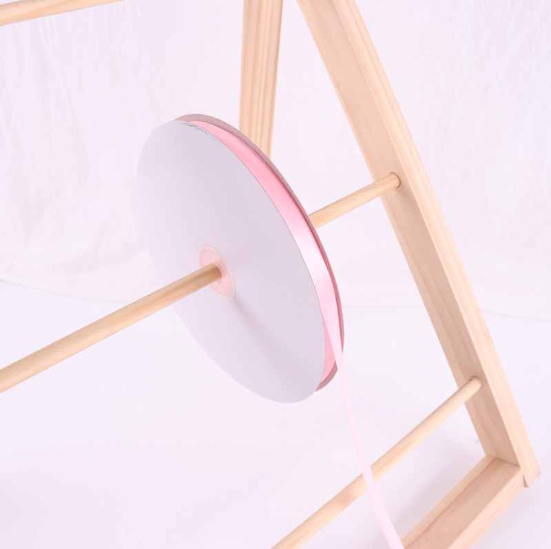 1cm cinta de poliéster al por mayor cinta de color sólido cinta de tela flor material de embalaje regalo arco cinta