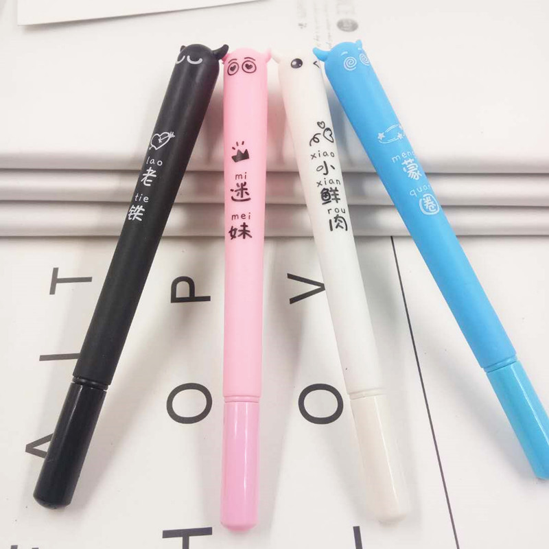 cartoon cute rollerball pen for students
