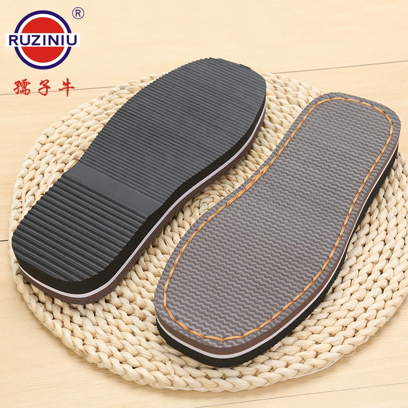 Оптовая Продажа с фабрики Ruziniu, подошва из хлопка ручной работы, нескользящий износостойкий резиновый нижний ремень с тормозной пластиной внизу