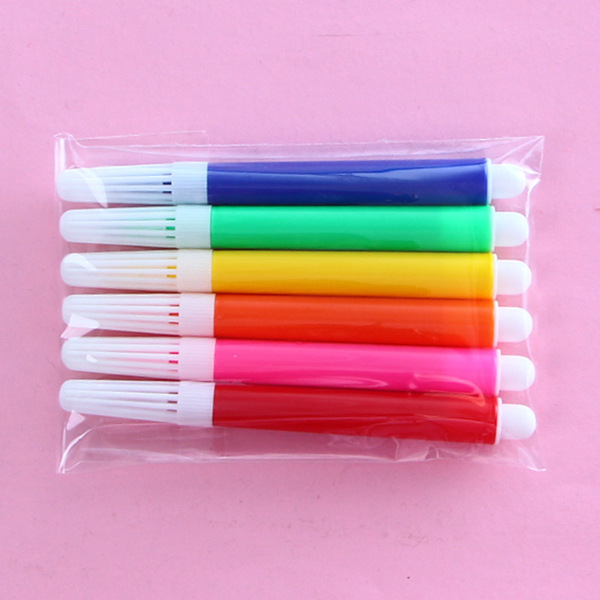 Easter Egg DIY Drawing Basic Tools 6 Color Watercolor Pen Children's…