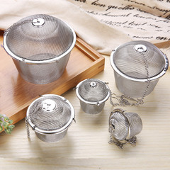 One-piece drop-shipping stainless steel tea maker, marinated ball, soup hot pot kitchen ball, leaky flavor treasure, tea filter