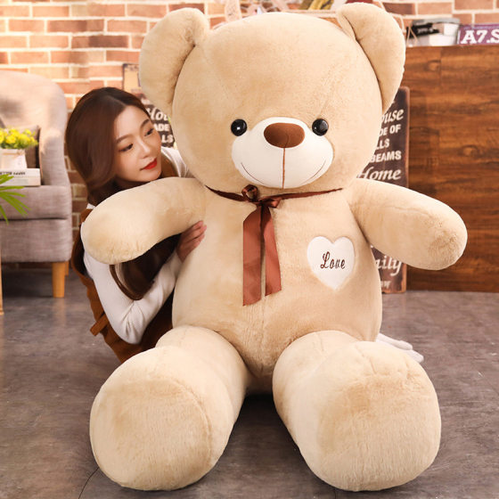 Wholesale explosions large teddy bear doll plush toy panda doll Christmas Valentine's Day gift agent