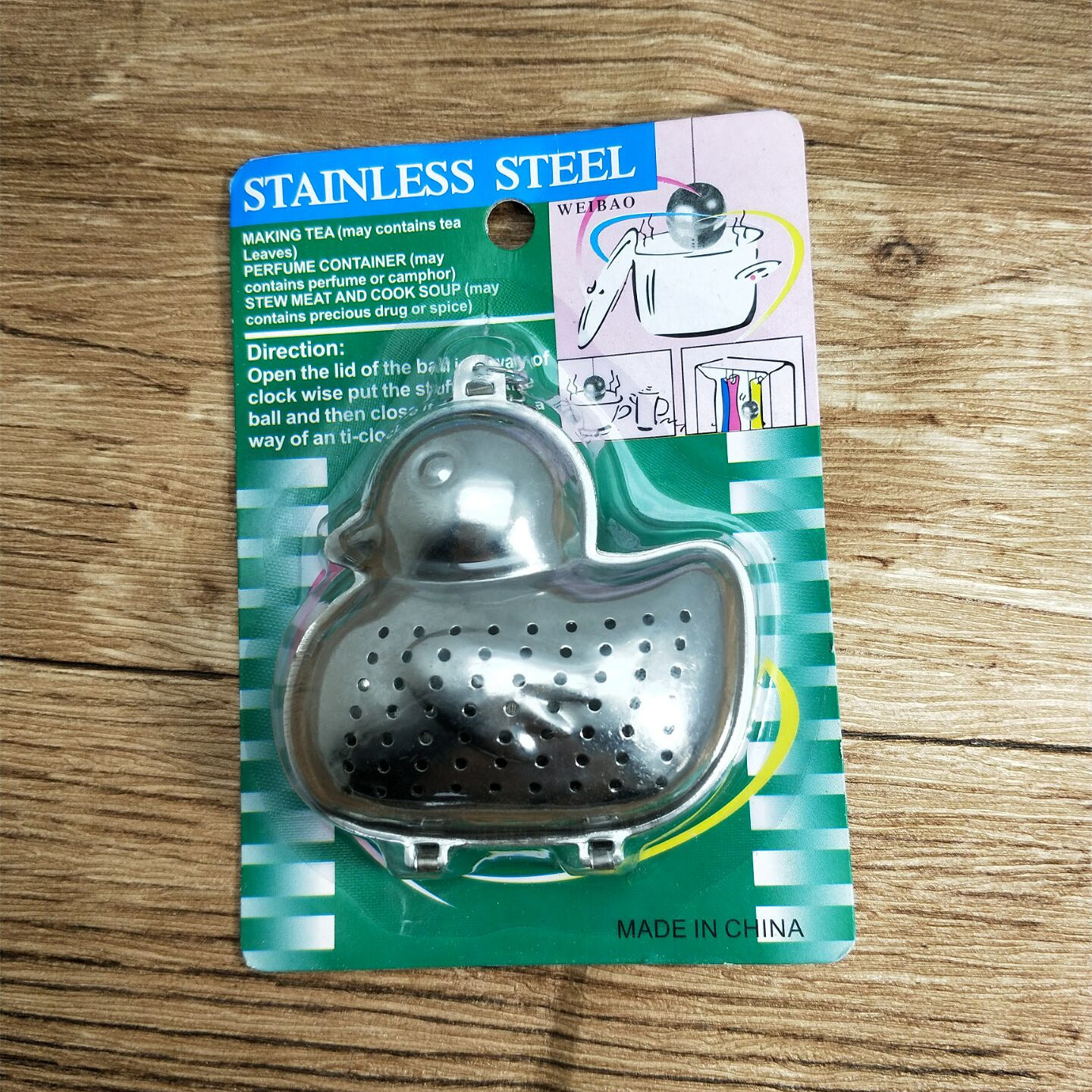 Filtro de malla de té de acero inoxidable Filtro de té de cocina accesorios de té accesorios de juego de té cadena en forma de corazón