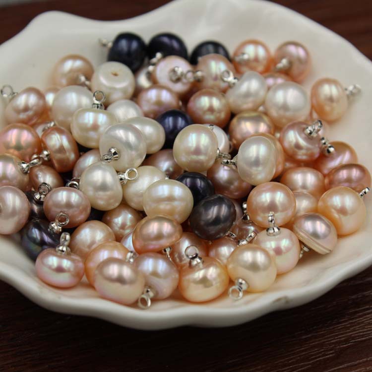 Zhuji Natural Freshwater Pearl Buttons: High-End, Fashionable, Versatile Buttons for Coats, Sweaters, Shirts, and Cardigans