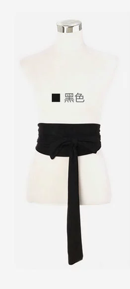(Cross-border trading), velvet retro universal waist belt with bow