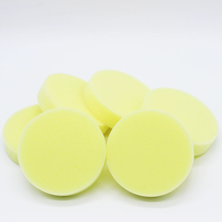 Многофункциональная Чистящая крем-губка Автомобильная Вощеная губка 10,2 см круглая мебельная Автомобильная дезактивация губка оптом