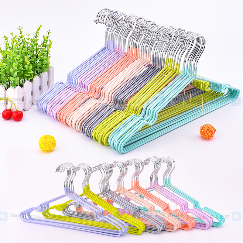 굵은 딥 플라스틱 옷 옷걸이 기숙사 학생 건조 옷 지원 가정용 옷 교수형 미끄럼 방지 옷 랙 어린이 옷 교수형 건조 랙