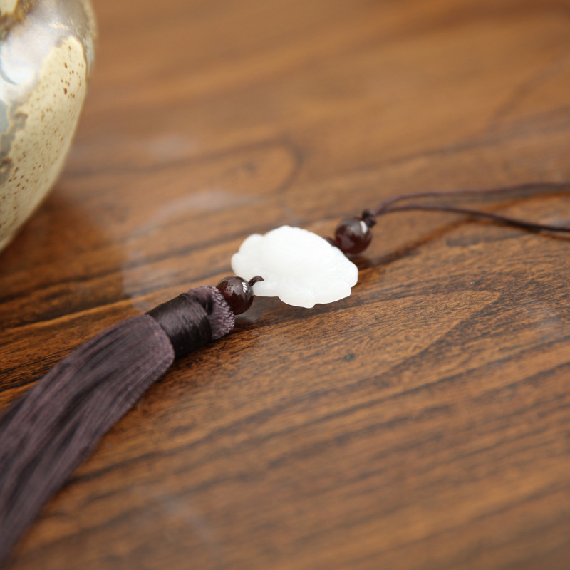 Bordado hecho a mano DIY accesorios auxiliares Lu bordado colgante pintura nudo chino crisantemo nudo loto oído conjunto bolsita Accesorios