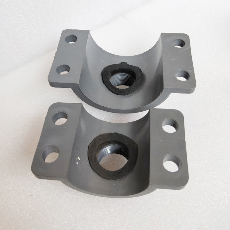 U-PVC管件增接口快速接头哈佛节抢修器鞍形分水器50 63 75 90 110