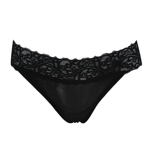 New mulberry silk thong women's T-pants sexy silk underwear low-waist lace seamless sexy temptation briefs