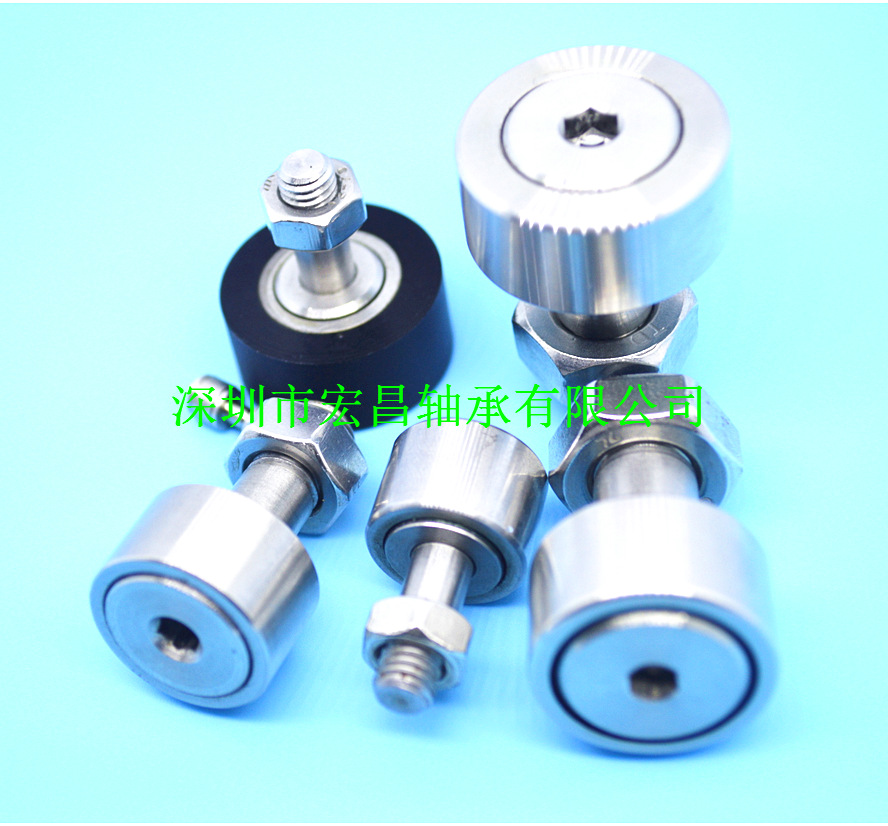 生产SCFS4不锈钢螺栓型滚轮滚针轴承 CFS4凸轮从动轴承