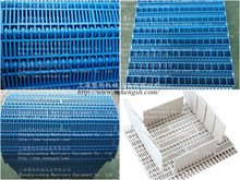620塑料平格网带喷淋杀菌机模块传送带蓄电池输送带模组塑料网链