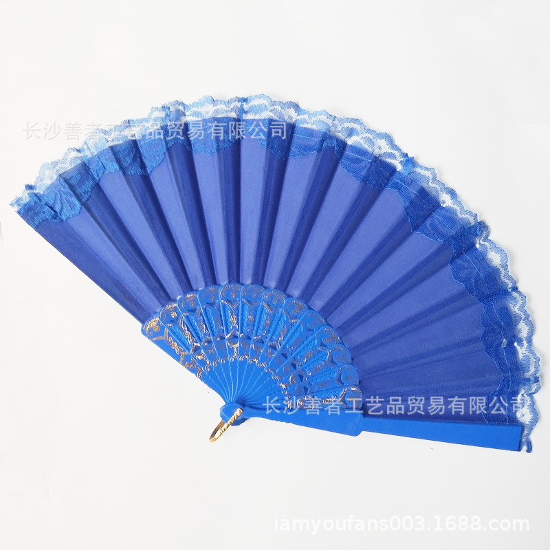 Ventilador de encaje de danza damas Fan