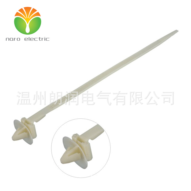 汽车扎带 带箭头和侧翼的固定扎带ZD137x5