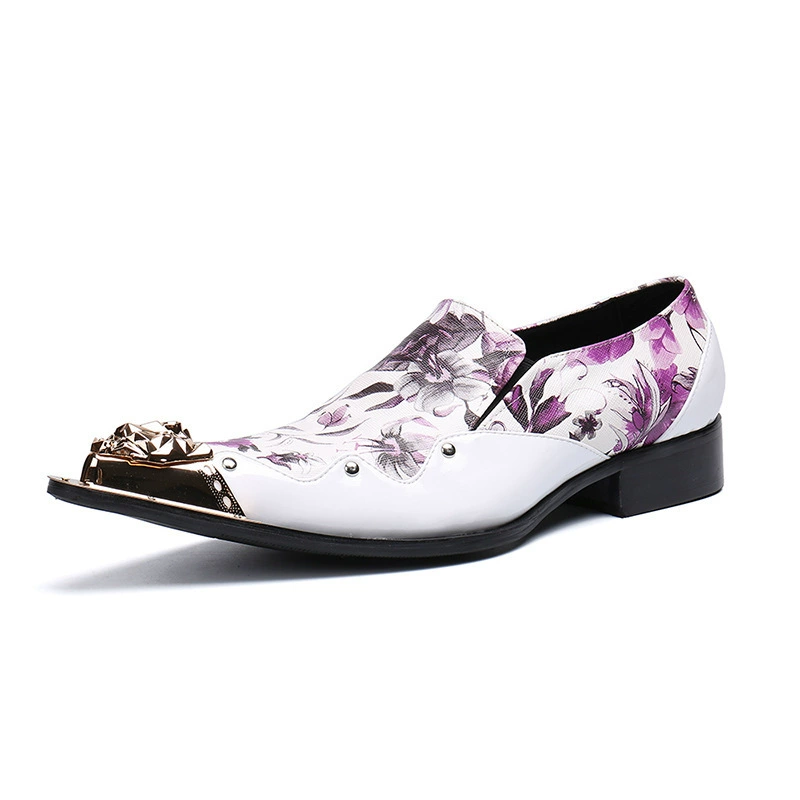 Новая деловая британская официальная одежда из натуральной кожи, свадебная белая Молодежная Корейская повседневная кожаная обувь, Мужская модная обувь, низкие Туфли, однослойная обувь