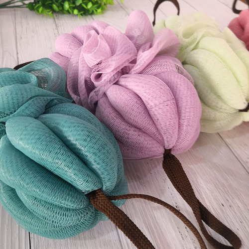 Wholesale European version bath ball, long bath flower, extended bath bar foaming bath set