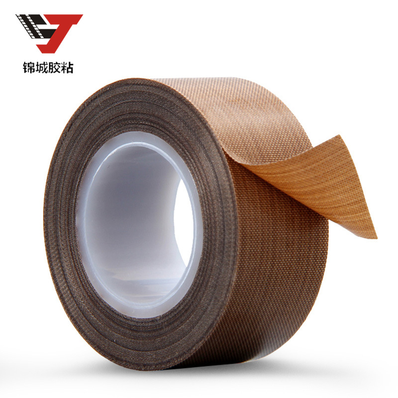 Teflón resistente al desgaste de alta temperatura, aislamiento térmico, sellador de aislamiento térmico, cinta adhesiva de tela de teflón gruesa a prueba de llama