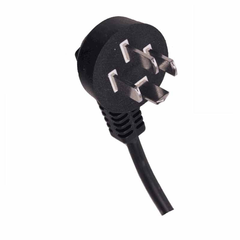 供应国标四芯插头电源线 450V 20A国标大功率发电机专用电源线