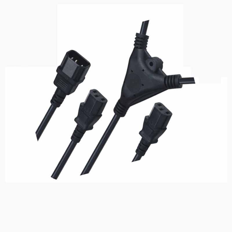 【厂家直销】适配器专用多芯防水插头线 LED电源带螺帽2芯防水线