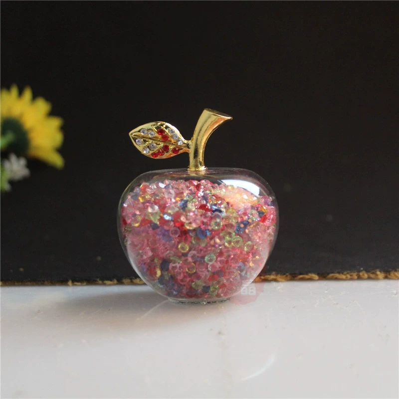 50#60#80 Crystal Apple Crystal Gifts Crystal Valentine’s Day Gifts Christmas Gifts Promotional Gifts