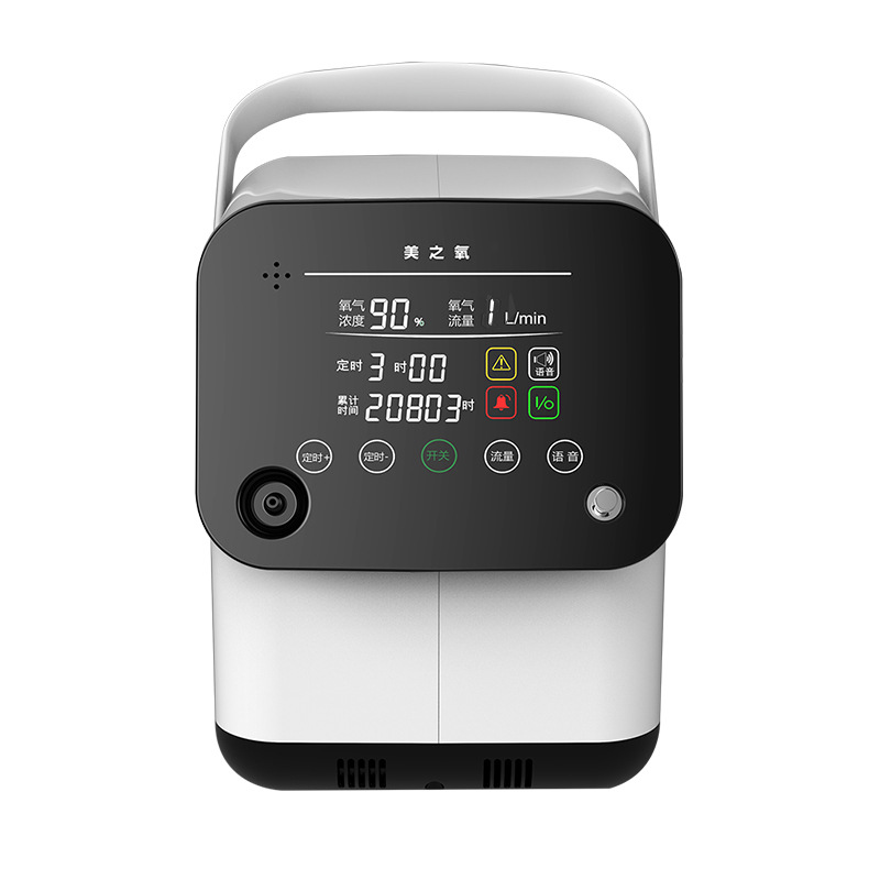 Factory Meizhi oxygen generator ZY-1S standard household foreign trade American standard European standard oxygen machine for the elderly and pregnant women