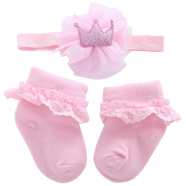Children's cute socks with bow