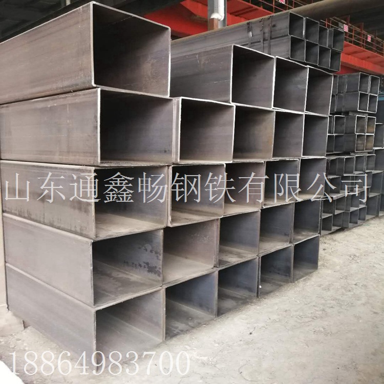 厂家现货q345b大口径厚壁热镀锌无缝方管 400*400*12.方管定尺