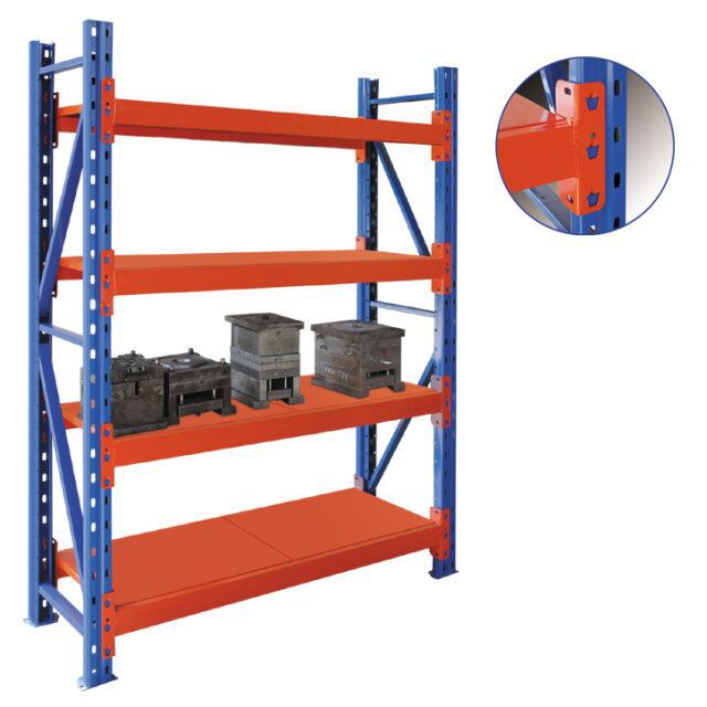 Estante de montaje de viga laminado estante de almacenamiento de molde pesado carga 1000kg de stock de gran cantidad de venta