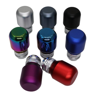 Factory direct sales retractable car modification Universal Gear head extendable wave stick head frosted aluminum alloy shift lever