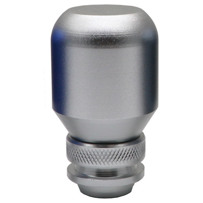 Directo de fábrica modificación del coche retráctil cabeza de cambio universal cabeza de palo extensible palanca de cambio de aleación de aluminio esmerilado