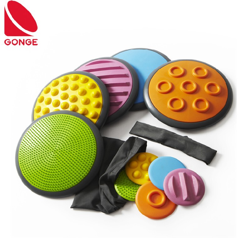 Sensory system tactile disc AB. Early Education Parent-Child Garden children's physical rehabilitation training. Sensory system teaching aid training pairing disc