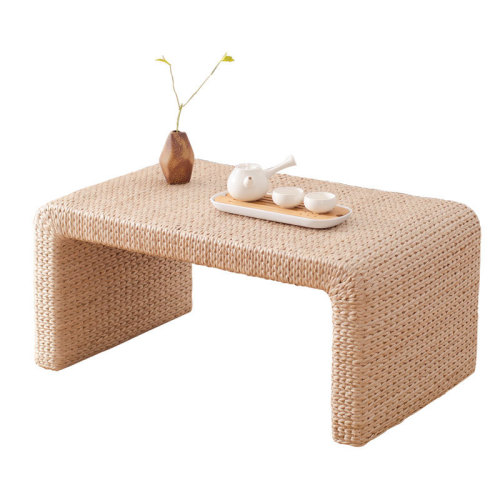 草编藤编日式榻榻米茶几飘窗桌小桌子客厅组地台窗台阳台矮桌