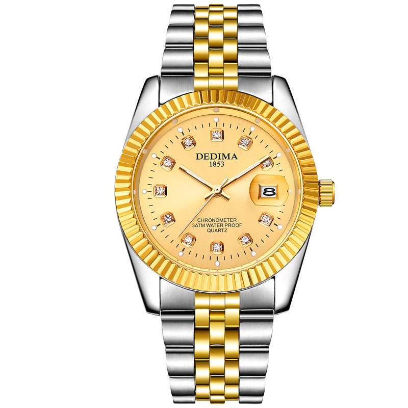 남성용 골드 얼굴 골드 벨트