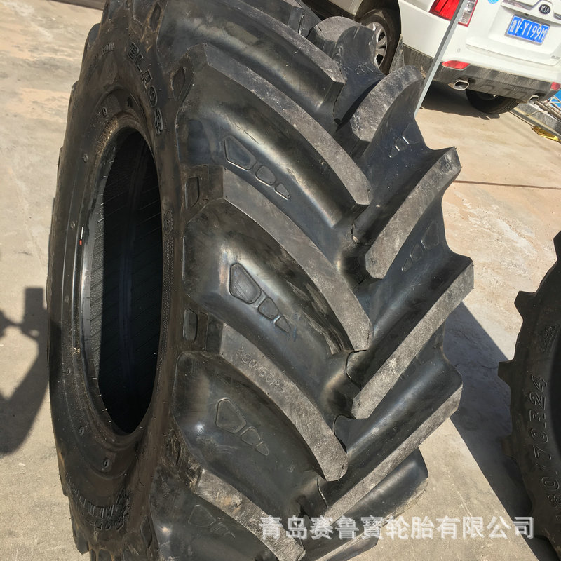 480/65R24全钢农用拖拉机轮胎19.5LR24人字花纹