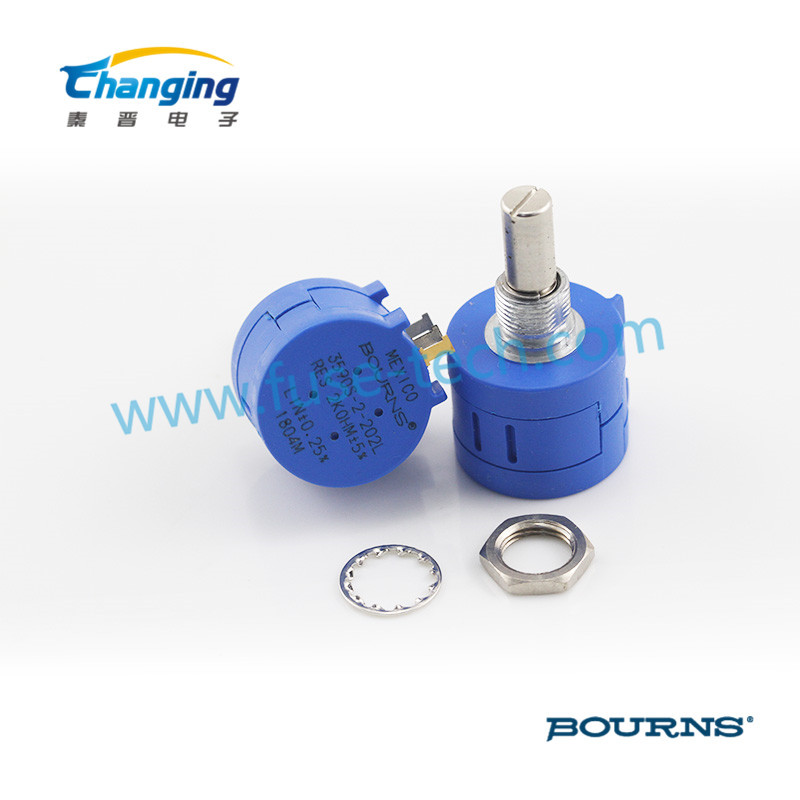 3590S-2-202L  bourns伯恩斯原装进口 多圈线绕电位器 可调电位器