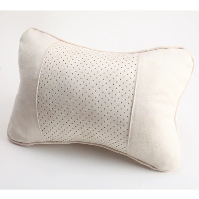 Headrest Suede Cervical Spine Pillow, Four-Season - warm-rice-neck-pillow