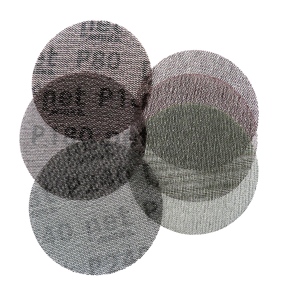 Mirka芬兰磨卡 4寸100mm无尘网格砂纸干砂网眼干磨砂纸防堵塞形