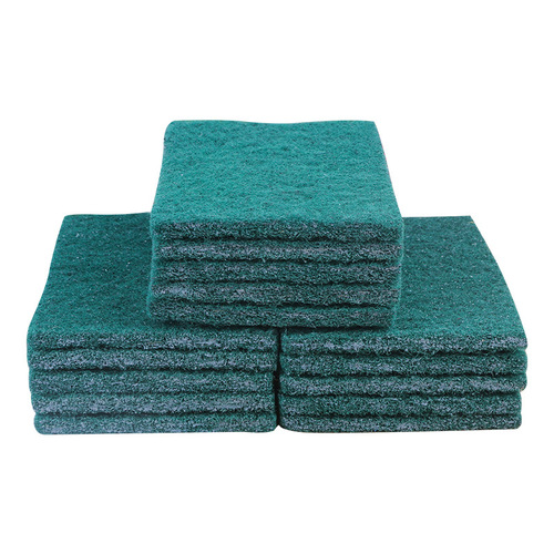 Green scouring pad sponge household kitchen cleaning sponge block dishwashing sponge rust remover pot manufacturer wholesale