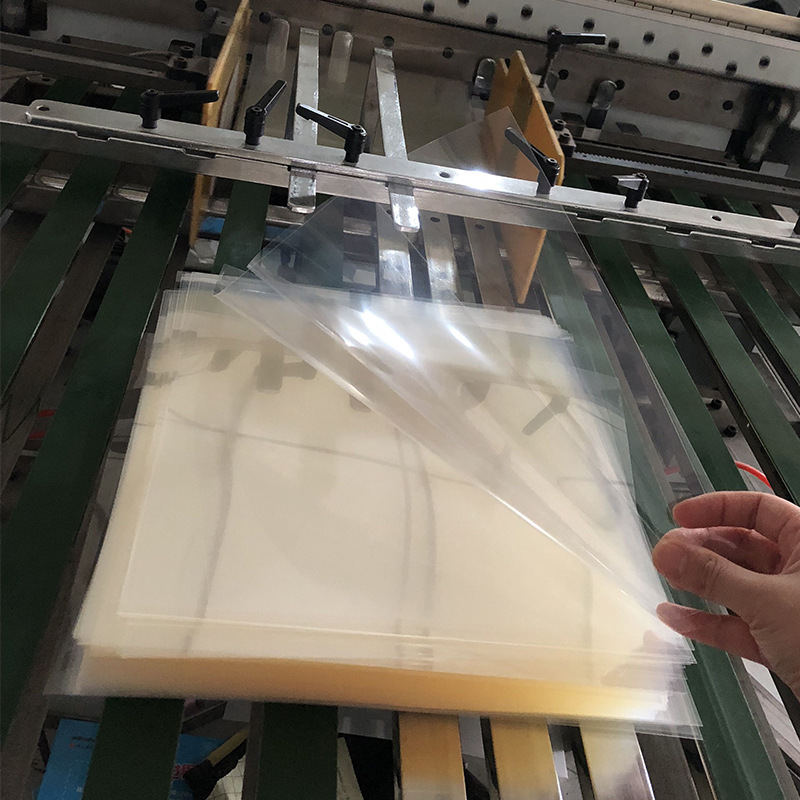 厂家供应高清5丝PET聚酯薄膜透明片 PET窗口胶片离型膜
