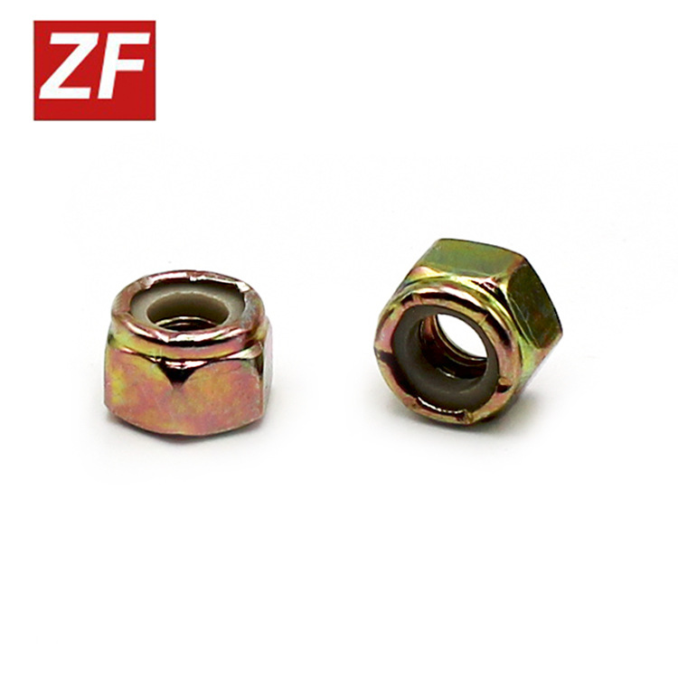 厂家定 制尼龙锁紧螺帽螺母防松螺母自锁母尼龙锁紧螺帽防松