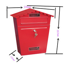 厂家直销 金属邮箱信报箱 欧洲信报箱 别墅家用邮箱TX0010